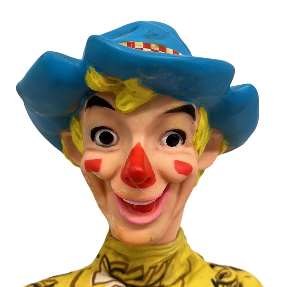 Vintage 1965 Ralston Purina RP Company Wizard Of Oz Scarecrow Plush Rubber Head